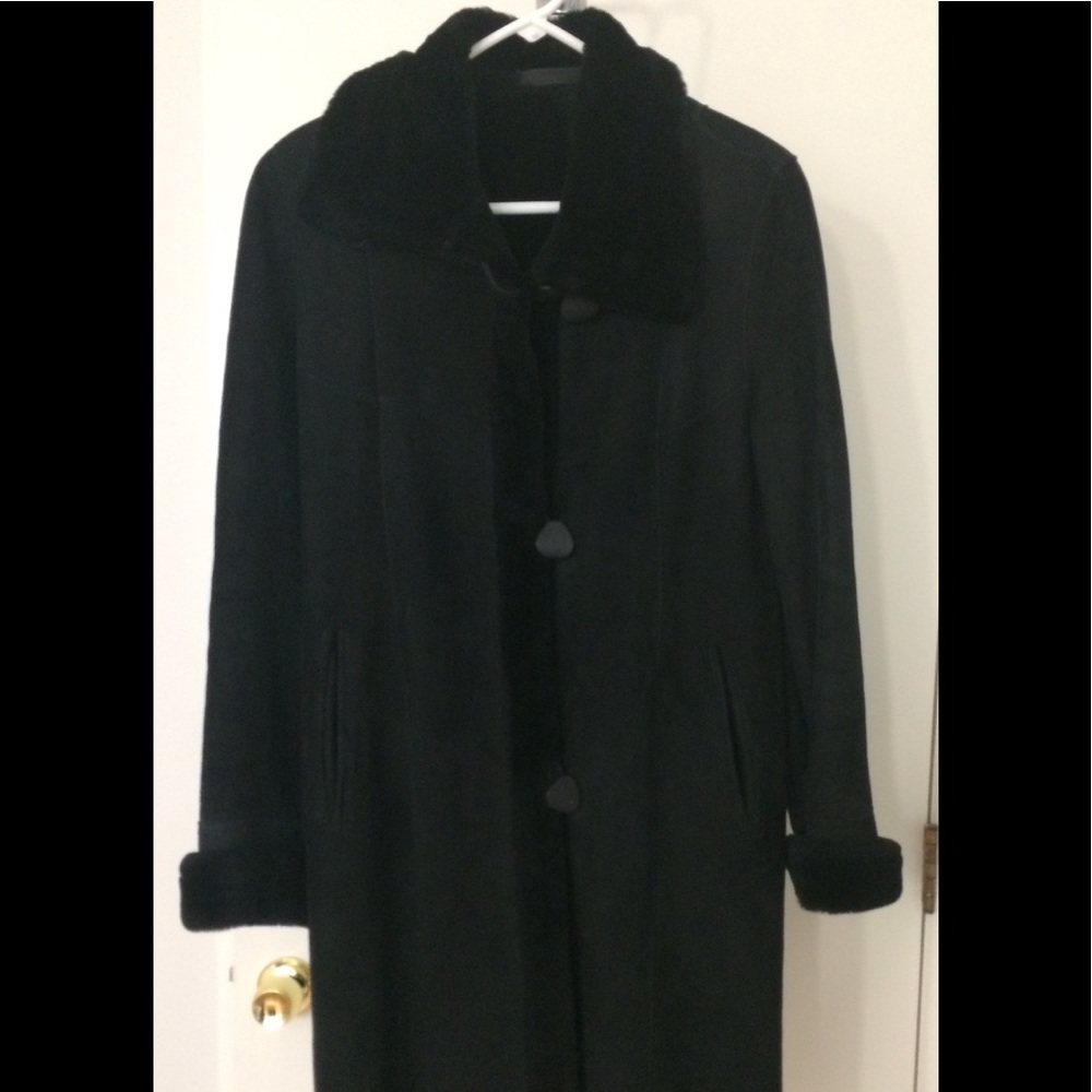 Shearling coat